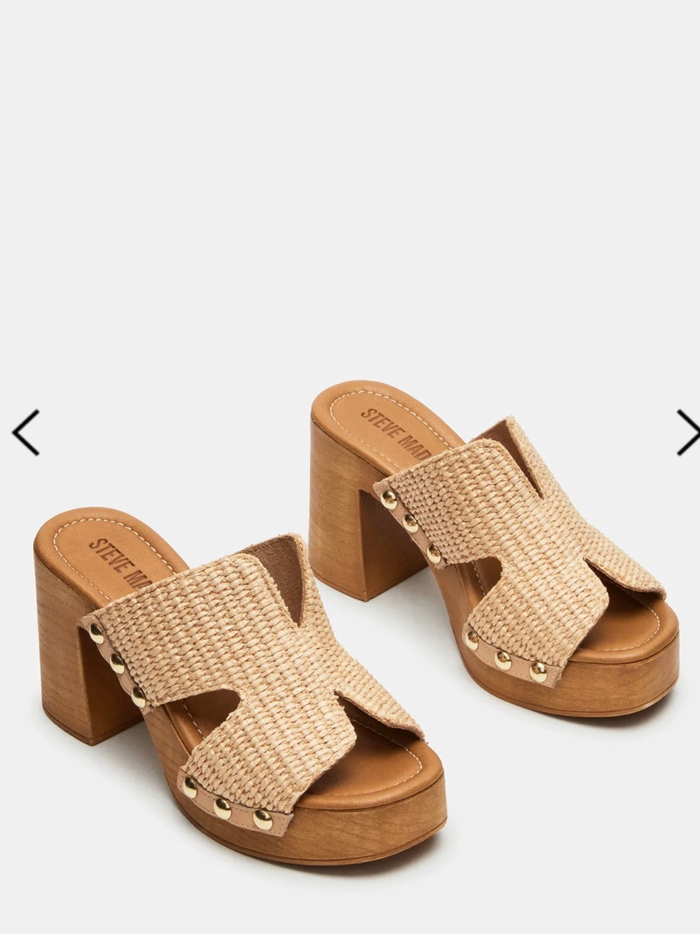 Steve Madden Sunkissed Rafia Sandals